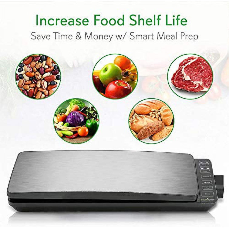 NutriChef Automatic Food Vacuum Sealer & Reviews Wayfair
